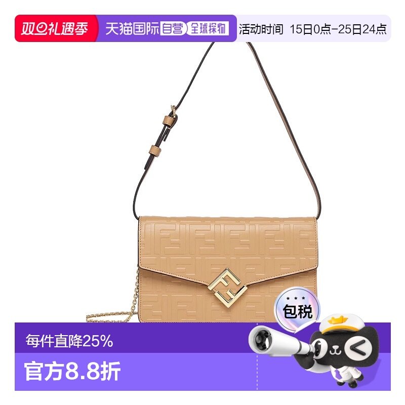 香港直邮FENDI 24FW FF Diamonds Women 手提包单肩包斜挎包