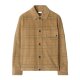 男士 棕色 衬衫 BURBERRY 81131641 AW2025 格纹灯芯绒外套式