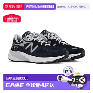 自营Men's New Balance 990v6 'MiUSA Navy White' Shoes - blue