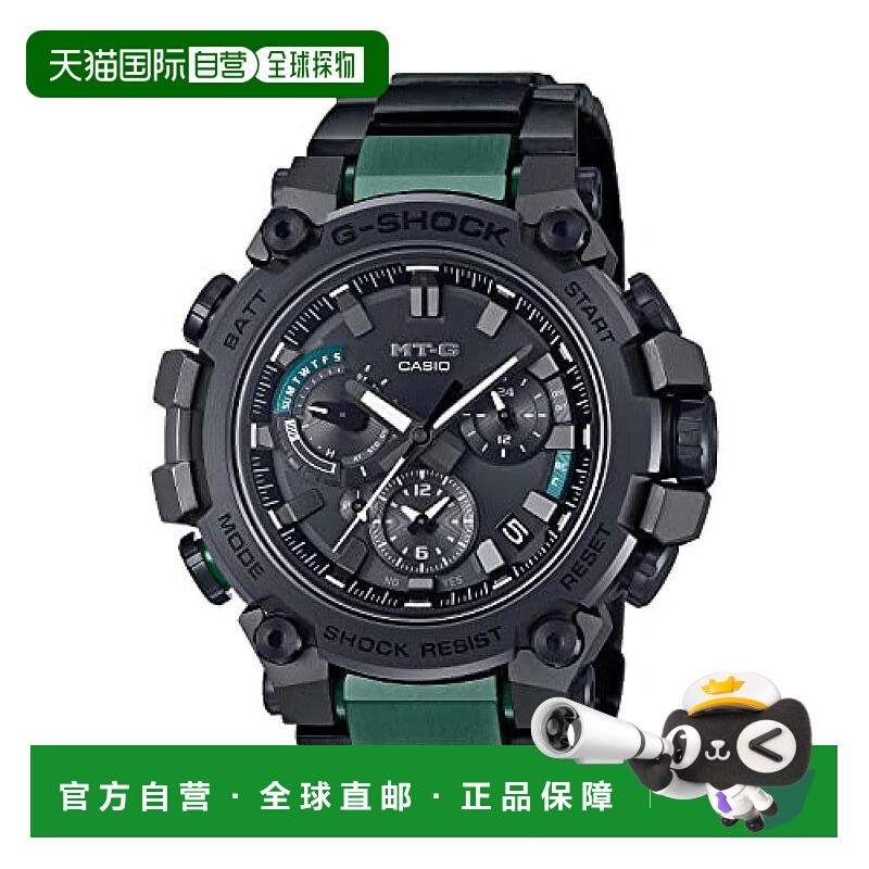 【日本直邮】G Shock卡西欧男士腕表G-Shock MT-G黑MTG-B3000BD-1