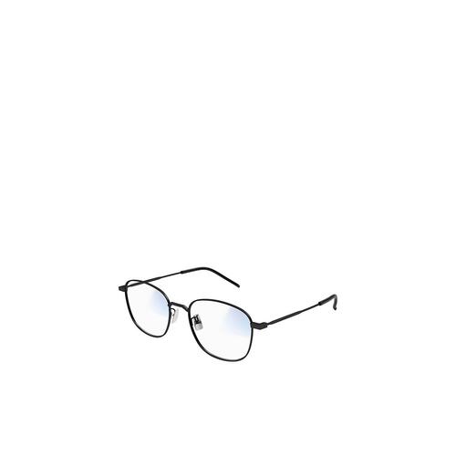 SAINT LAURENT 男士眼镜 SL492KSUN001 SS2025 白色