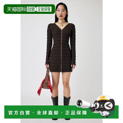 日本直邮MOUSSY OPEN STITCH KNIT MINI连衣裙 [MO1164EW24503]