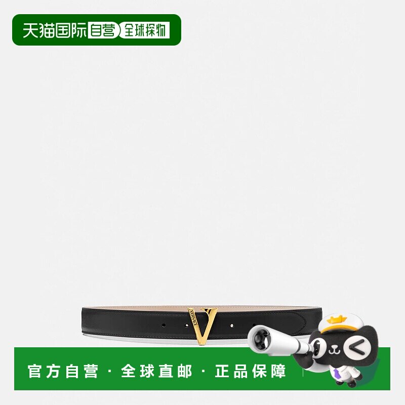 欧洲直邮VERSACE 范思哲 25秋冬 1022042-DV3T_1B00V 女士 腰带 V