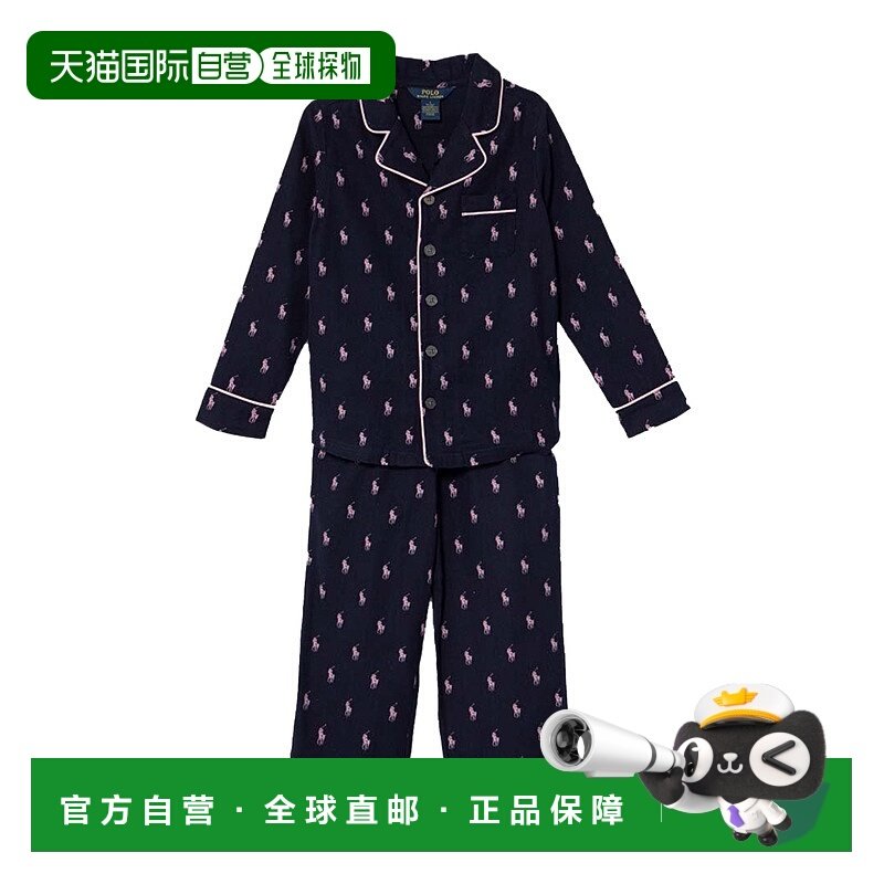 1h可退 香港直邮polo ralph lauren 儿童 套装睡衣
