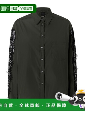 香港直邮PINKO 女士衬衫 106107A30BX76 AW2025 黑色 CAMICIE