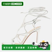 Rossi Sandals Silver Giza 自营Gianvito Wrap Leather Ankle
