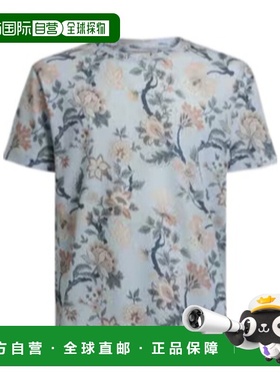 1h可退 香港直邮ETRO 男士T恤 MRMA0002AK946X0880 AW2025 灰色 T