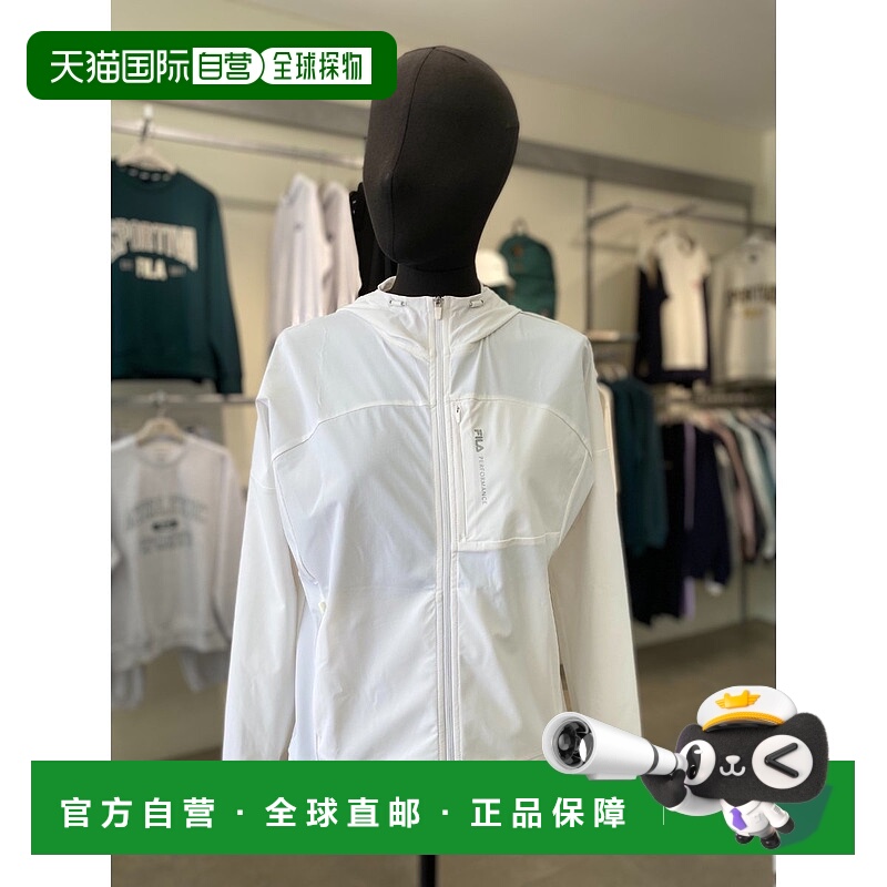 韩国直邮FILA [shop] 惠拉 FS2FTG2252F WHI 女式高性能经编连帽