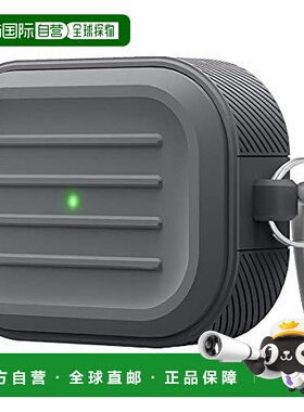 【日本直邮】elago 保护套 ARMOR CASE 深灰色 AirPods Pro 防摔