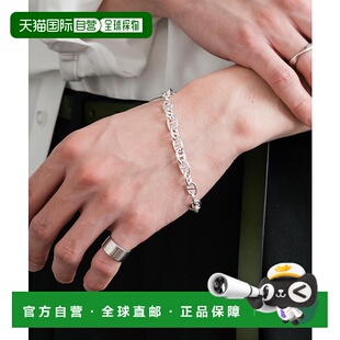 1h可退 日本直邮Rocky Monroe 男女同款 锚链设计 曼特尔式银饰手