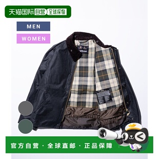日本直邮Barbour 夹克简单男士女士中性短款鼠尾草黑色灰色休闲 M