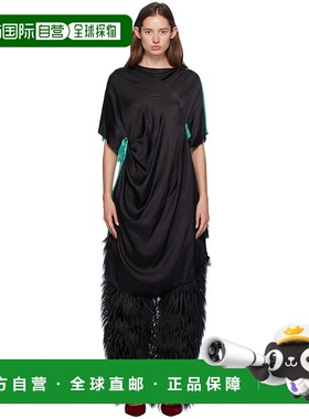 1h可退 香港直邮潮奢 Edward Cuming 女士 黑色 & 绿色 Shadow 连