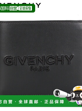 日本直邮GIVENCHY 双折钱包男士K0UN BILLFOLD 8CC BK6005