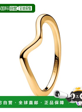 1h可退 【美国直邮】PANDORAPandora|纯银波浪戒指