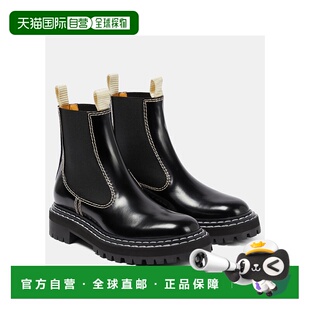 1h可退 香港直邮Proenza Schouler 普罗恩萨 施罗 女士 皮质短靴