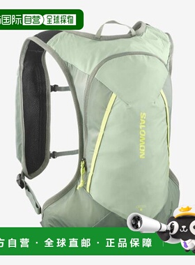 日本直邮SALOMON 背包 CROSS 8 8L G.MILIEU/A.GREEN/S.GREEN LC2