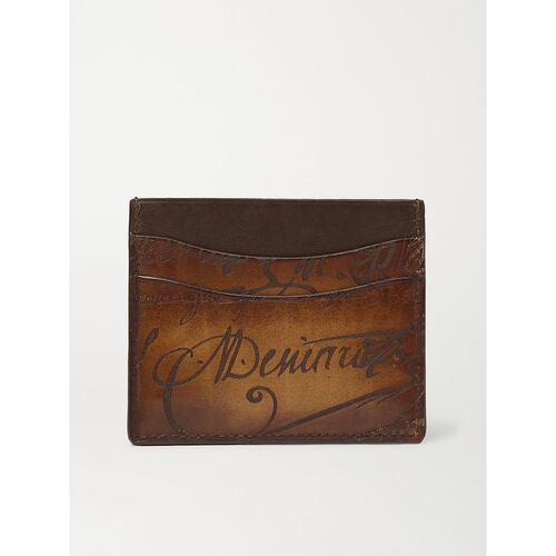 Berluti 伯尔鲁帝 男士 Bambou Leather Cardholder 卡包 N135256