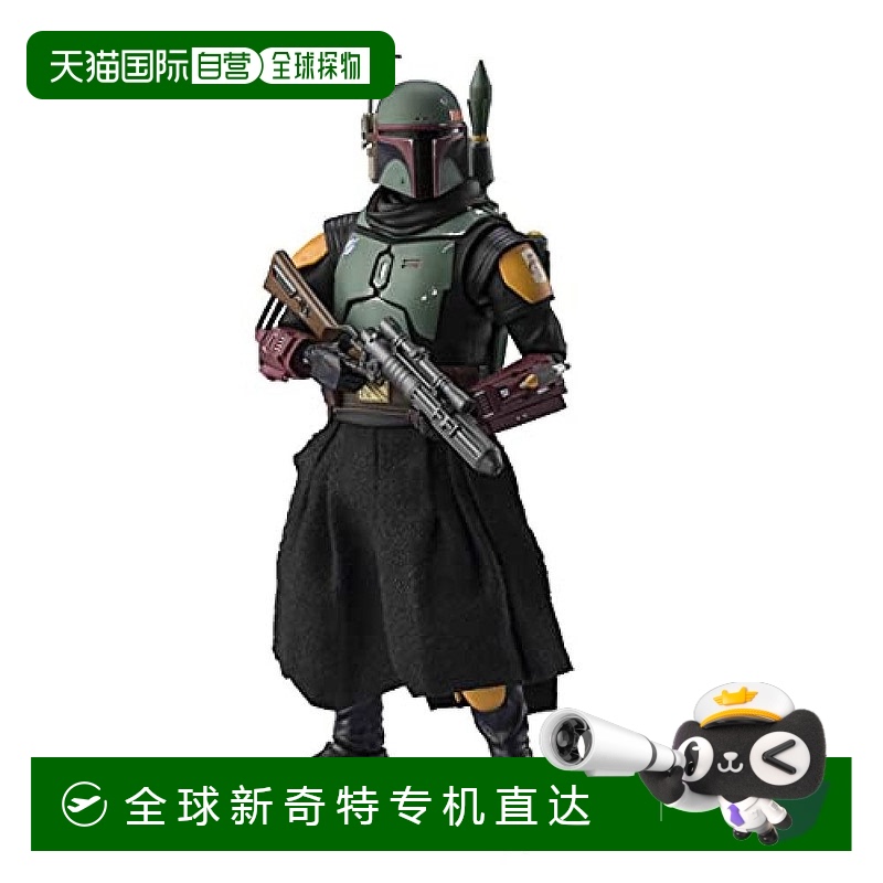 日本直邮Bandai万代 星球大战 曼达洛人 波巴 费特手办 约155mm