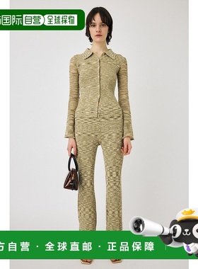 日本直邮MOUSSY MULTI BORDER 针织裤 [MO1164EW24675] 蓝色上衣