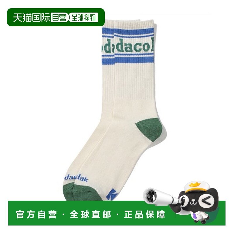 韩国直邮KODAK正品新款美式校园时尚运动男款袜子K3343LSC22GRN