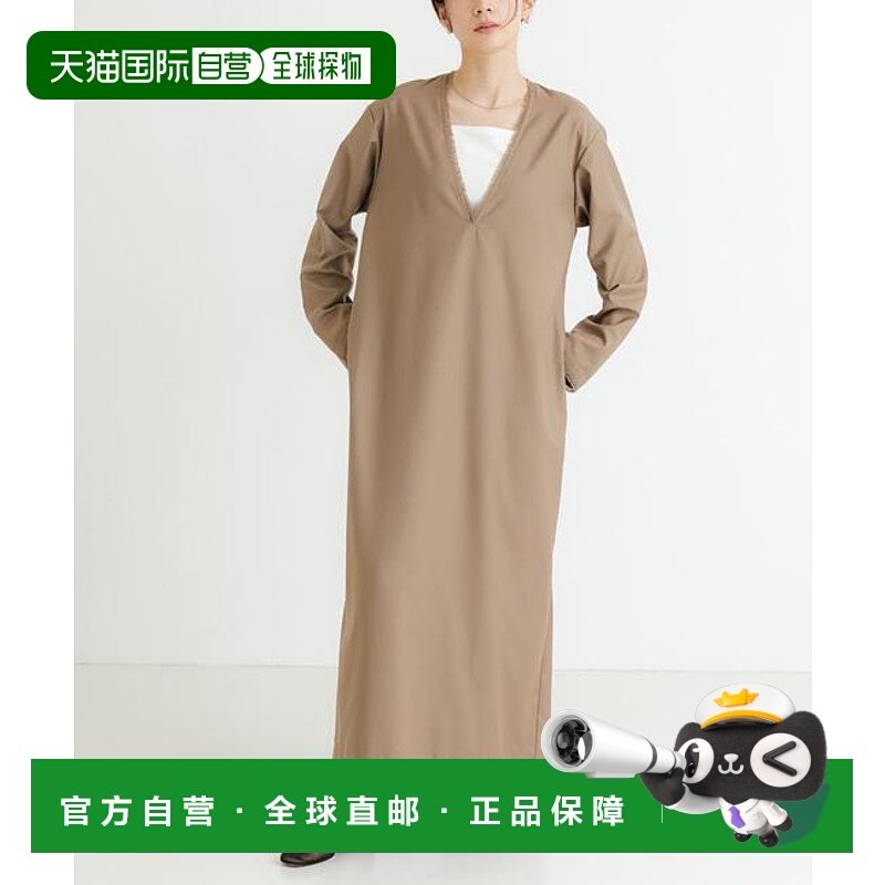 1h可退 日本直邮官方授权 URBAN RESEARCH new basic 深V领连衣裙