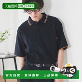 日本直邮Adoon plain 鹿仔纹短款 1h可退 口袋POLO衫 328282纯棉