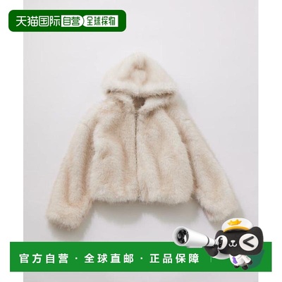 1h可退 日本直邮官方授权 OLIVE des OLIVE 仿毛皮飞行夹克