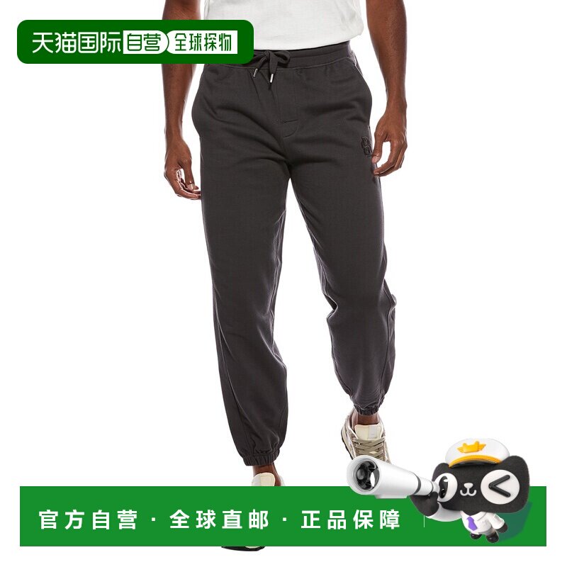 自营BOSS Hugo Boss BB Patch慢跑者-灰色 美国奥莱直发