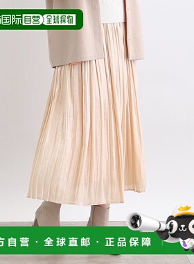 日本直邮INDIVI 明亮闪耀百褶裙 IN1249EW066663 裙子上衣