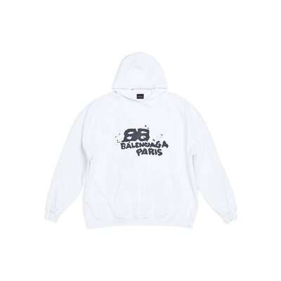 Balenciaga BB 图标连帽卫衣 620973TNVQ1
