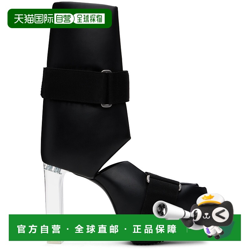 1h可退 香港直邮潮奢 rick owens 瑞克 欧文斯 女士 黑色 Splint
