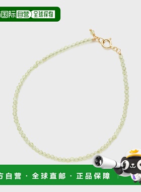 1h可退 日本直邮NOJESS 女士 K10金配绿玉髓手链 简约设计 302531