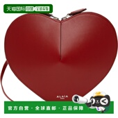 香港直邮潮奢 Calfskin Alaia 红色 1h可退 Coeur 女士 单肩包