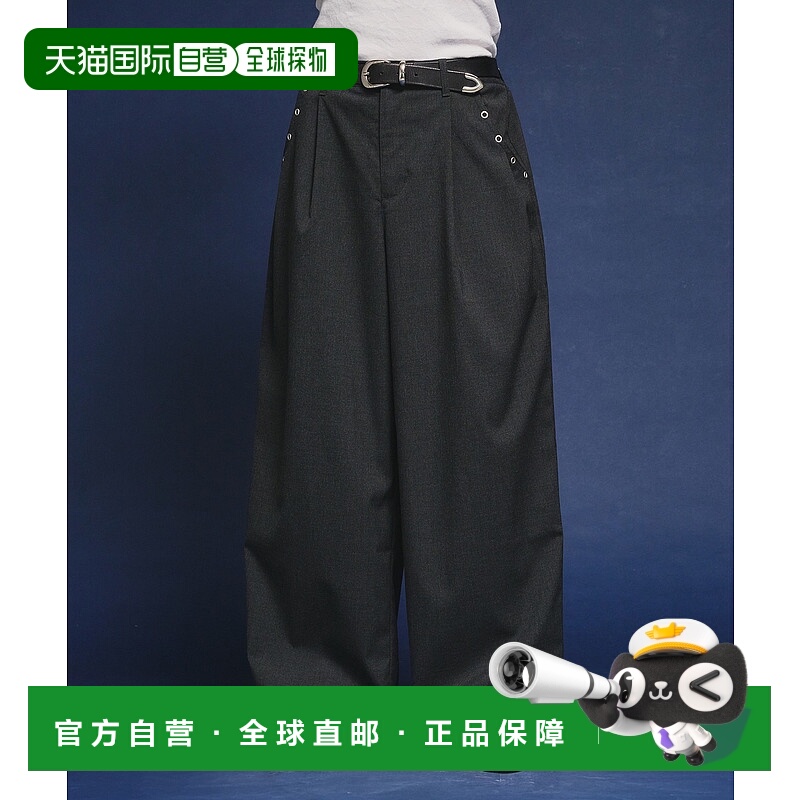 1h可退 日本直邮Adoon plain 男女同款 宽松立体剪裁宽腿休闲西裤