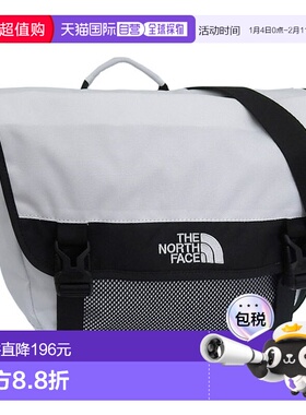 日本直邮The North Face 包男士女士单肩包白色邮差包 M NN2PQ01L