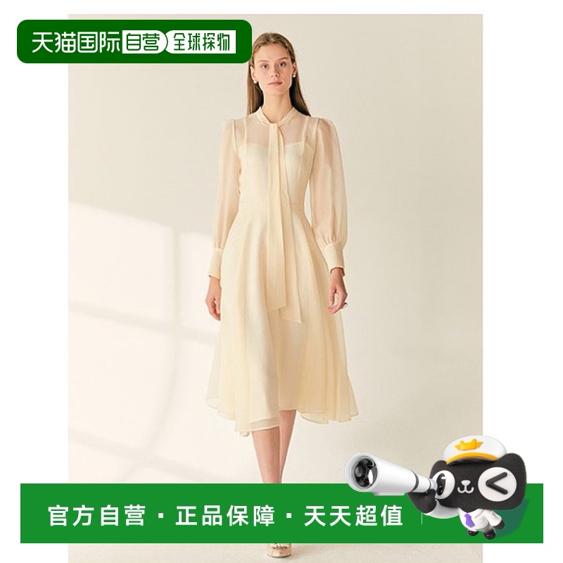 韩国直邮BAU by Bride And You 女士连衣裙301068049 LILLE Tie dr