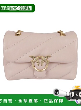 香港直邮PINKO 女士手提包 100038A0F2O81Q SS2025 粉红色斜挎包