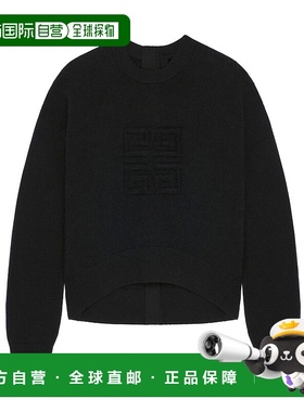 香港直邮GIVENCHY 女士针织衫 BW90U14ZPW001 SS2025 黑色 Sweate