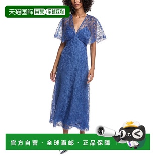 Lace Tulip Midi Dress 美国奥莱直发 自营Lela blue Rose