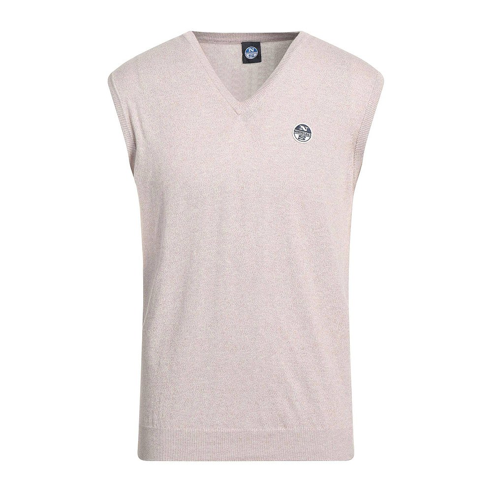 潮奢 North Sails 男士 无袖毛衣 brown棕色 舒适时尚