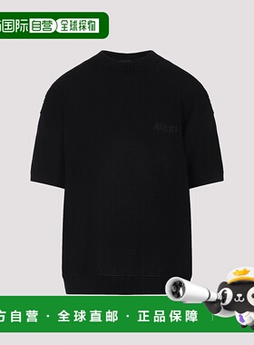 香港直邮AMIRI 男士 钩花网纱T恤 AMKNTE1052 black黑色 舒适时尚
