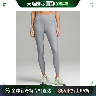 香港直邮潮奢 Lululemon 女士 SenseKnit Running 高腰28寸紧身运