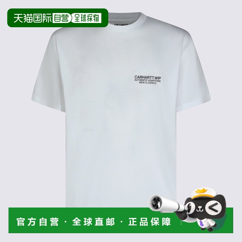 1h可退 香港直邮CARHARTT WIP 男士T恤 I03627002XX CO 白色 短袖图片