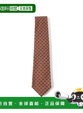 1h可退 日本直邮FRANCO BASSI 男装 真丝佩斯利提花领带 21553595