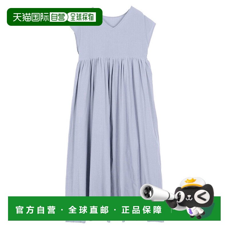 日本直邮KOBE LETTUCE 长款蓬松连衣裙 法式袖 [E1892] KO5653EW0图片