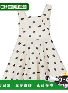 自营 mayoral米白色圆点夏季连衣裙 - 象牙色 美国奥莱直发