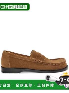 1h可退 香港直邮Loewe Campo缝线细节乐福鞋 M816290X14