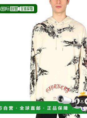 香港直邮GIVENCHY 男士针织毛衣 BM715S3Y6B129 AW2024 白色 粉色