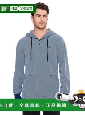 【美国直邮】volcom 男士 帽衫运动夹克衫