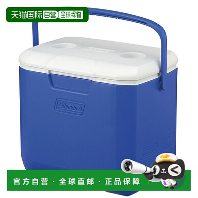 日本直邮Coleman Excursion 冷藏箱30夸脱28升蓝/白2000027861